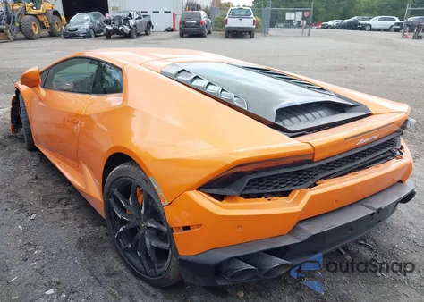 2015 Lamborghini Huracan Lp610-4 из США, поврежденный, VIN ZHWUC1ZFXFLA02670